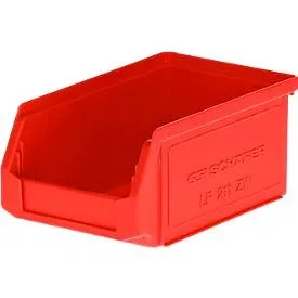 Sichtlagerkasten LF 211, Kunststoff, 0,9 l, rot