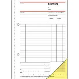sigel® Rechnungsbuch SD031, DIN A5 hoch, 2 x 40 Blatt, selbstdurchschreibend
