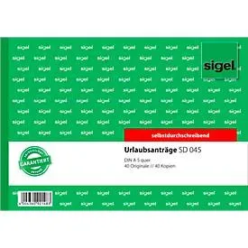 Sigel Urlaubsantrag SD045 DIN A5