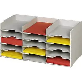 Paperflow Literaturhalter 531,02 A4 500 Blatt Grau 67.4 x 30.4 x 31.3 cm