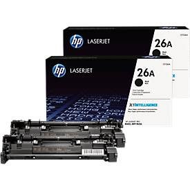 Sparpaket 2 x HP 26A CF226A Tonermodul schwarz, original