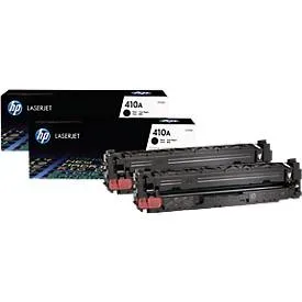 Sparpaket 2 x HP 410A CF410A Tonermodul schwarz, original