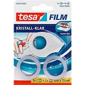 tesa Klebeband-Abroller 58232-00 Blau, Pink, Weiß Rollenbreite (max.): 19 mm Rollenlänge (max.) 10 m