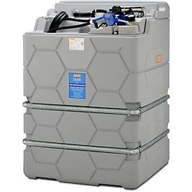 Tankanlage CEMO CUBE Indoor Basic für AdBlue®, 6 m Schlauch, B 1200 x T 1800 x H 1740 mm, 2500 l Volumen