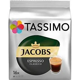 Tassimo Espresso Classico Kaffeekapseln 16 Stück à 7 g