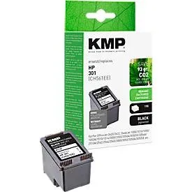 KMP Kompatibel HP 301 Tintenpatrone CH561EE Schwarz