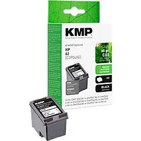 KMP Kompatibel HP 62 Tintenpatrone C2P04AE Schwarz