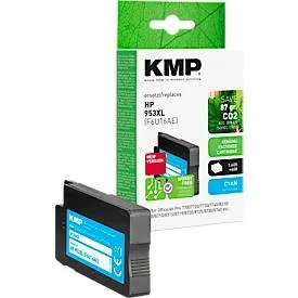 KMP Kompatibel HP 953XL Tintenpatrone F6U16AE Cyan