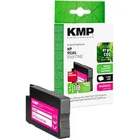 KMP Kompatibel HP 953XL Tintenpatrone F6U17AE Magenta