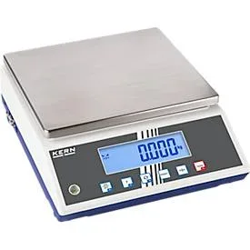 Tischwaage FCB, Zweitanzeige auf Rückseite, PRE-TARE-Funktion, RS-232, Wägebereich max. 30 kg