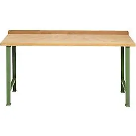 TOP-Werkbank-Grundeinheit, Grundausführung, grün, B 1500 mm