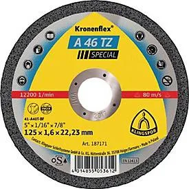 Trennscheibe A 46 TZ Special D115x1,6mm ger.INOX Bohr.22,23mm, 25 Stück