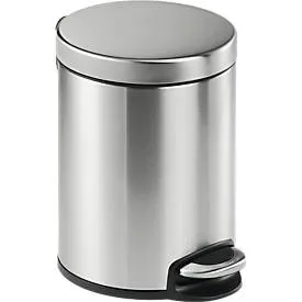 DURABLE Treteimer 5lt 340023 Edelstahl, 20x26cm