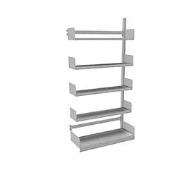 Variabo Freiarmregal, Anbaufeld, einseitig, 250 mm Fachbodentiefe, 1000 x 2000 mm