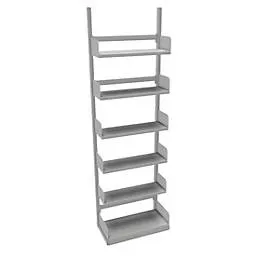 Variabo Freiarmregal, Grundfeld, einseitig, 250 mm Fachbodentiefe, 750 x 2500 mm