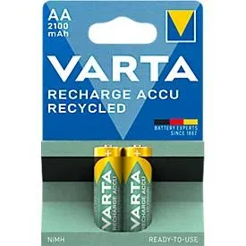 Varta Accu Recycled Aa/Lr6 2100mAh 2 Stück