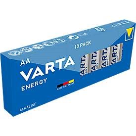 Mignon (AA)-Batterie Alkali-Mangan Varta Energy LR06 1.5 V 10 St.