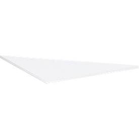 Verkettungsplatte 90° PALENQUE, B 800 x T 800 mm, weiss