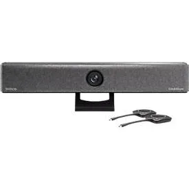 Videobar Barco ClickShare Bar Pro, für mittelgrosse Räume, 3840 x 2160 px, 2 x 10 W, USB/LAN/WLAN, mit 2 ClickShare Buttons, schwarz