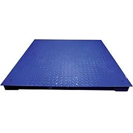 Wägebrücke ae ADAM PT 115, mit GK-Plus Anzeigegerät, Ablesbarkeit 200 g/Wägebereich bis 1000 kg, RS-232, Netz-/Akkubetrieb, Plattform B 1500 x T 1500 mm