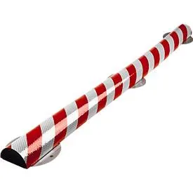 Wall Protection Kit, Typ C+, 1-m-Stück, weiss/rot reflective