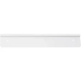 Wandschiene ORDO Professional, für Rückwand-Element, magnethaftend, beschriftbar, B 550 x T 1 x H 90 mm, Stahl, verkehrsweiss RAL 9016