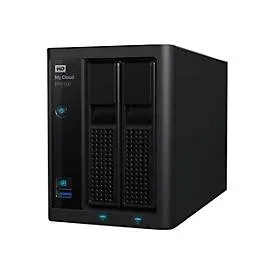 WD My Cloud PR2100 WDBBCL0160JBK - NAS-Server - 2 Schächte - 16 TB - HDD 8 TB x 2 - RAID RAID 0, 1, JBOD