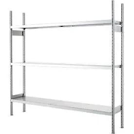 Weitspannregal WR 3000, Grundfeld, Tiefe wahlweise 600 mm, Höhe 2278 mm, Feldweite 2282 mm
