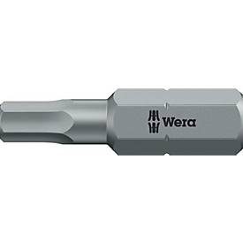Wera Bit 840/1 Z, Innensechskant, Abtrieb 1,5, Länge 25 mm, 10 Stück
