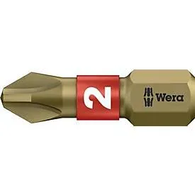 Wera Bit 851/1 BTH, Philips, PH 1, Länge 25 mm, 10 Stück