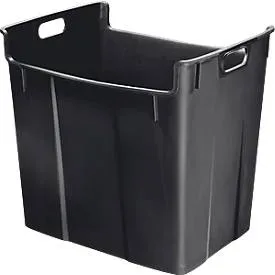 LEITZ Papierkorb Re:Cycle 52090095 schwarz 40lt