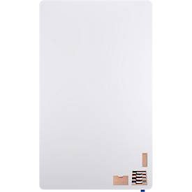 Whiteboard Legamaster Essence, für die Wandmontage im Hochformat, B 1200 x H 2000 mm, Stahl weiss emailliert, magnethaftend, mit umfangreichem Zubehör