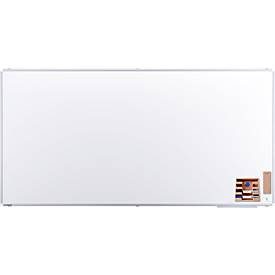 Whiteboard Legamaster PREMIUM PLUS, Höhe 1000 mm, Breite 2000 mm, mit Ablageschale/2 Markern/Tafellöscher/Markerhalter/Magnet