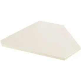 Winkelplatte, 90°, B 800 x T 800 mm, Ahorn