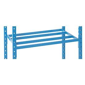 Zusätzlicher Rohrgitterboden, f. Schwerlast-Steckregal, B 1260 x T 800 mm