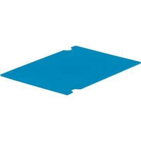 Zwischenlage ZL 43 PP, f. Kleinladungsträger C-KLT, B 400 x T 300 mm, hellblau