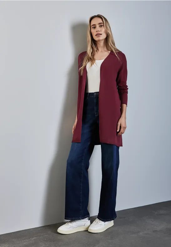 Langer Cardigan