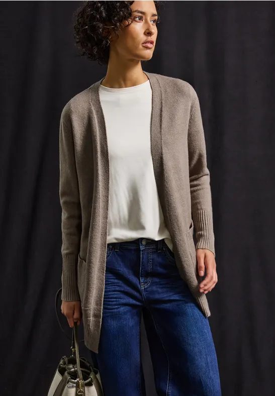 Offener Cardigan