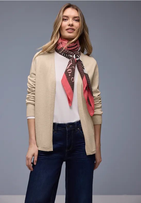 Cardigan in Unifarbe