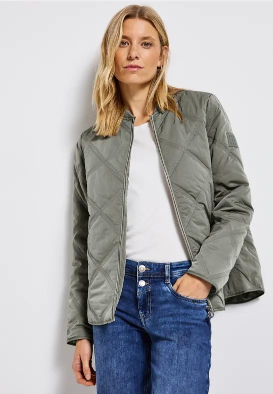 Blouson mit Steppmuster