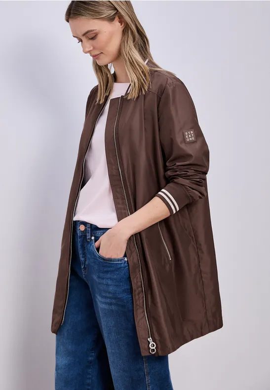 Langer Blouson