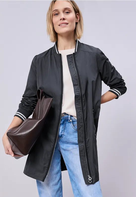 Langer Blouson