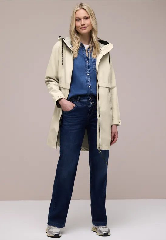 Parka mit Kapuze und 2