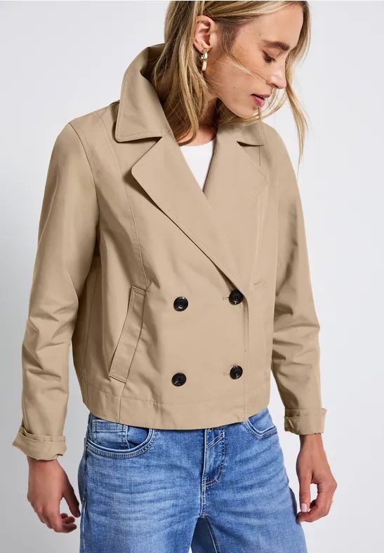 Kurzer Trenchcoat
