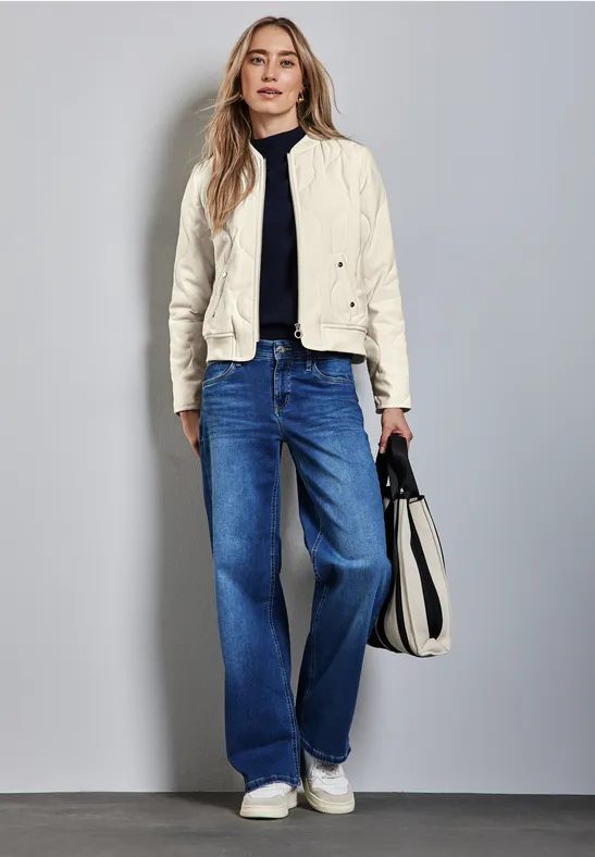 Blouson mit Steppmuster