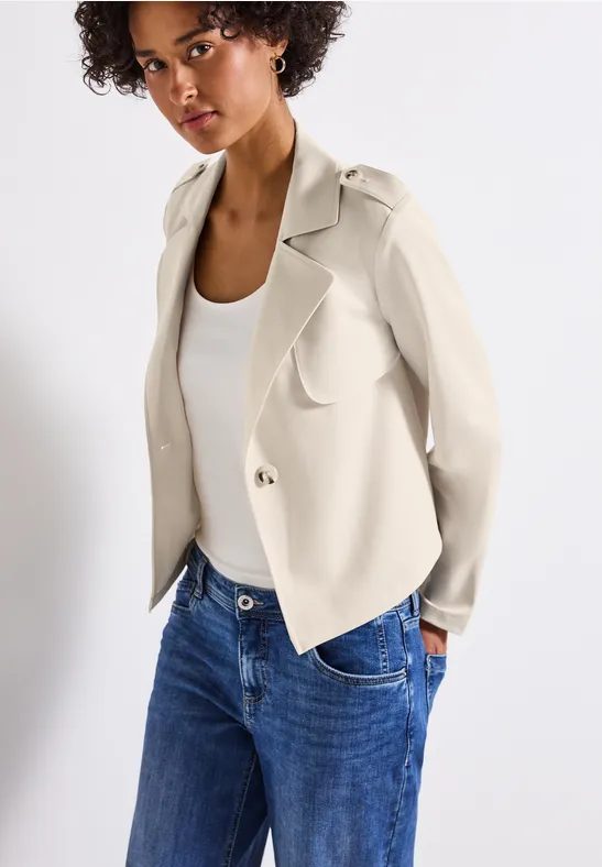 Kurzer Trenchcoat