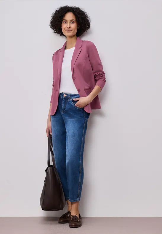 Basic Blazer aus Jersey