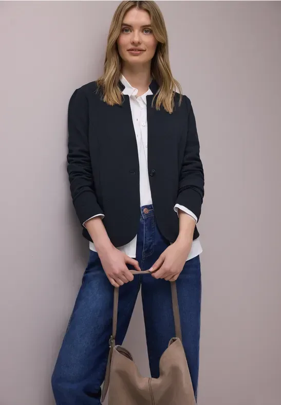 STREET ONE Jerseyblazer mit Struktur
