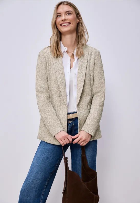 Blazer im verlängerten Schnitt