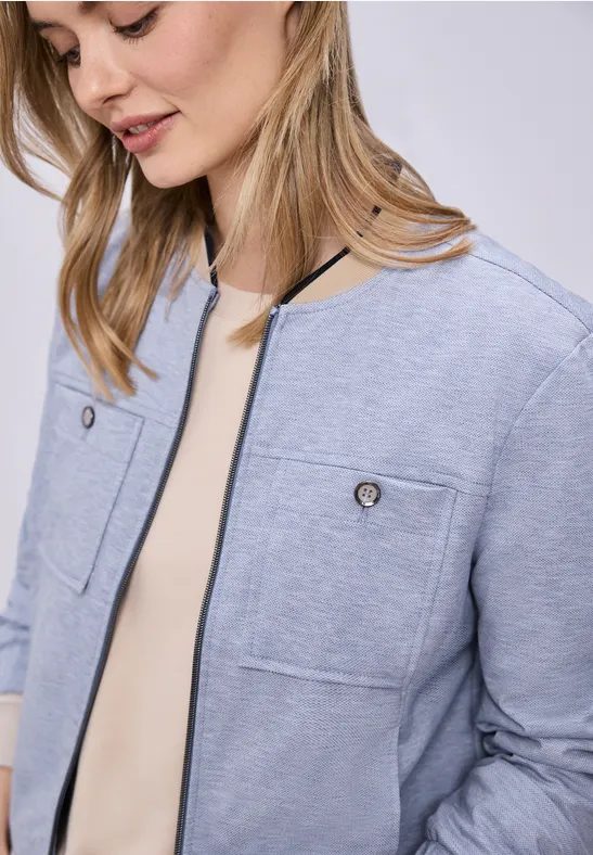 Blouson im Melange